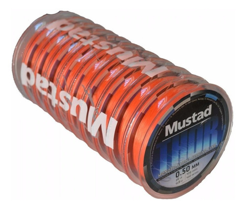 MONOFILAMENTO MUSTAD THOR NARANJA