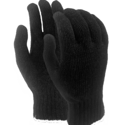 Guante De Algodon Negro