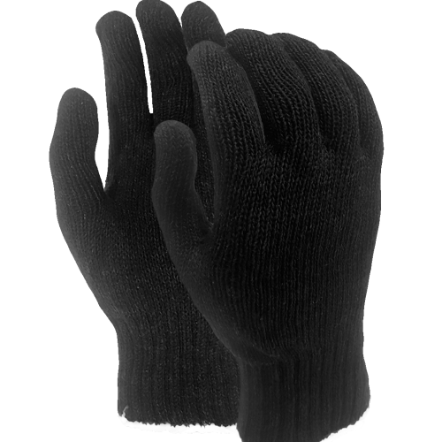 GUANTE DE ALGODON NEGRO