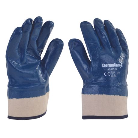 GUANTES DE LONA RECUBIERTO DE  NITRILO RUGOSO