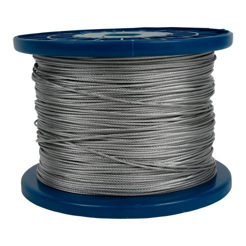 CABLE DE ACERO INOXIDABLE  SIN FORRO