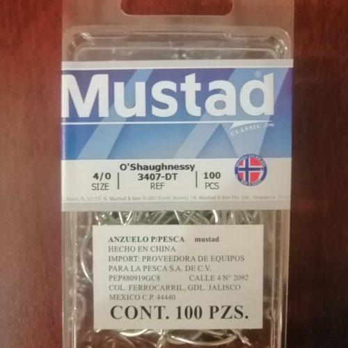 ANZUELO MUSTAD 3407-DT  4/0