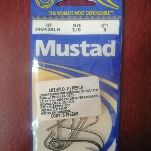 ANZUELO MUSTAD 34043