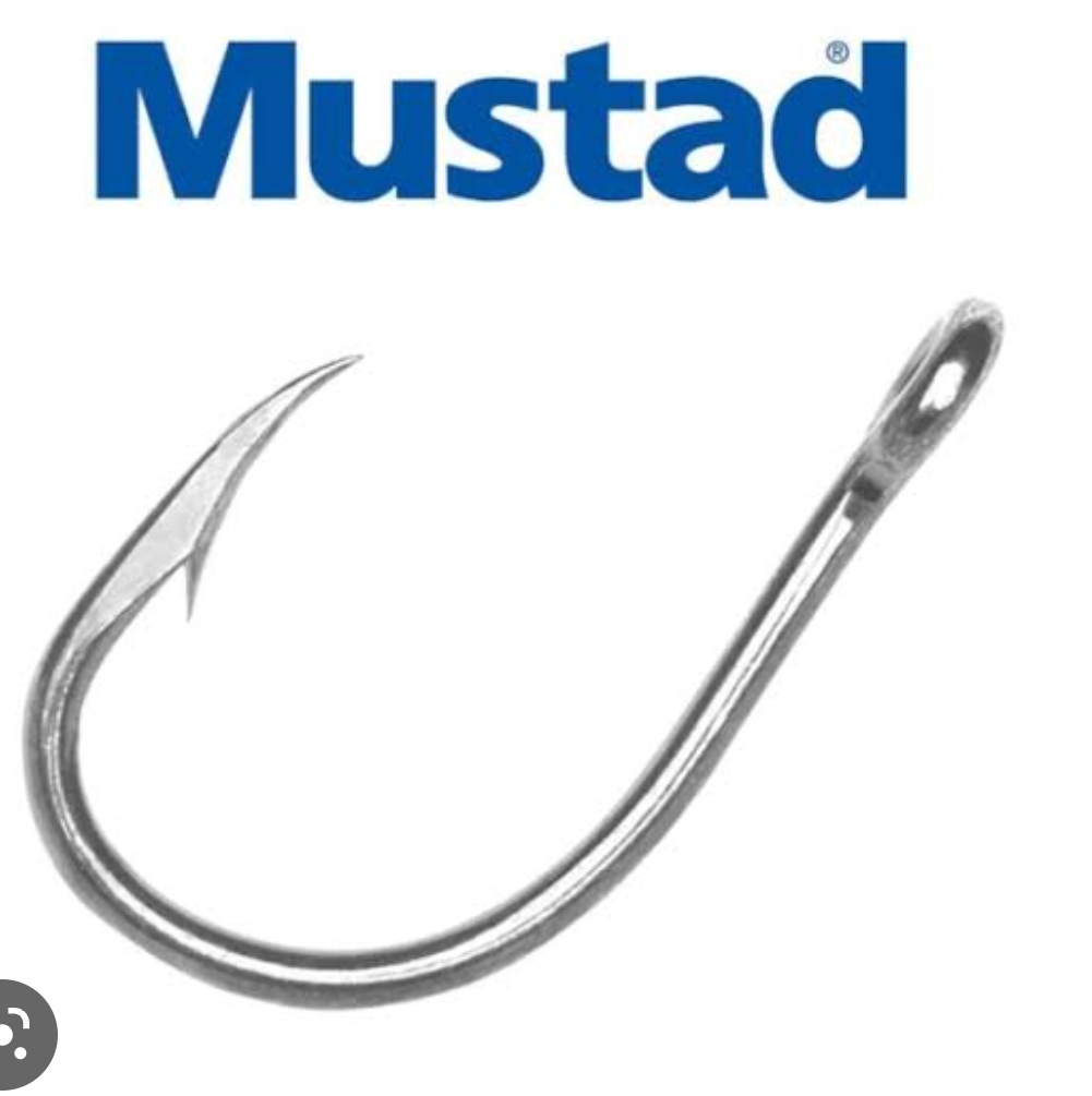 Pack Hameçons Mustad 92611-NI-4/0 - 1000 Classiques Bec à Pointe Creuse - Neuf