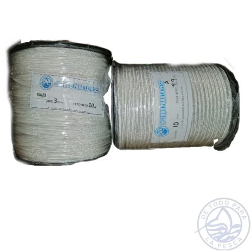 CORDON TRENZADO USOS MULTIPLES COLOR BLANCO 2MM X 10KG