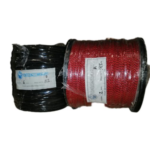 CORDON TRENZADO USOS MULTIPLES VARIOS COLORES CARRETE  CON 10 kg 3MM