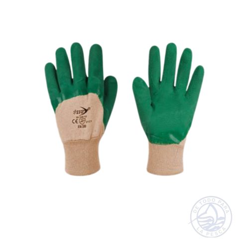 GUANTES DE ALGODON  RECUBIERTO DE LATEX