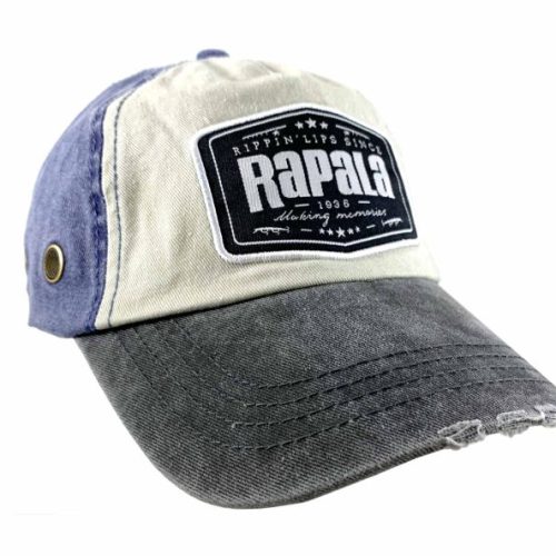 GORRA RAPALA CREMA/AZUL
